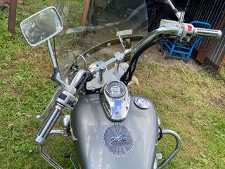 1997 Yamaha XVS400 Drag Star, серый, 290000 рублей, вид 2