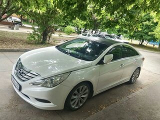 2011 Hyundai Sonata VI (YF), белый, 490000 рублей, вид 2