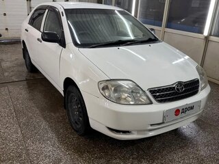 2002 Toyota Corolla IX (E120, E130), белый, 428000 рублей, вид 2