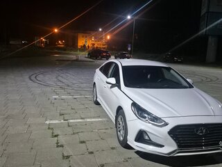 2018 Hyundai Sonata VII (LF) Рестайлинг, белый, 1100000 рублей, вид 5