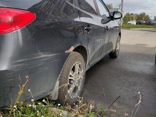 2007 Hyundai Elantra IV (HD), чёрный, 370000 рублей, вид 2