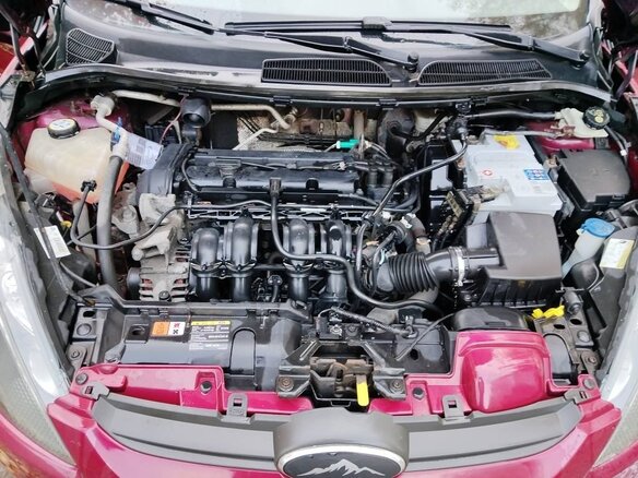 2008 Ford Fiesta Mk6, красный, 700000 рублей - вид 20