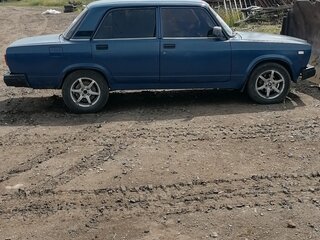 2002 Lada (ВАЗ) 2107, синий, 145000 рублей, вид 4