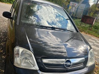 2008 Opel Meriva A Рестайлинг, чёрный, 350000 рублей, вид 1