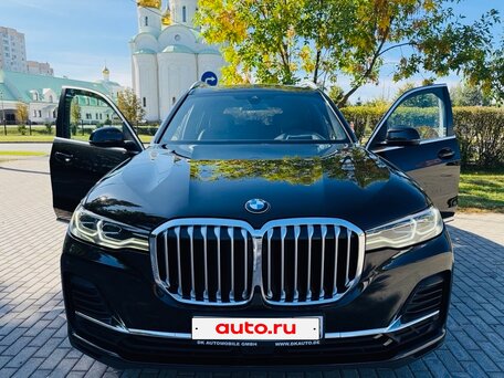 2019 BMW X7 40i I (G07), чёрный, 6100000 рублей, вид 2