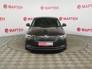 2013 Skoda Superb DSG II Рестайлинг, коричневый, 1080000 рублей, вид 2