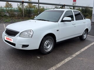 2018 Lada (ВАЗ) Priora I Рестайлинг, белый, 500000 рублей, вид 1