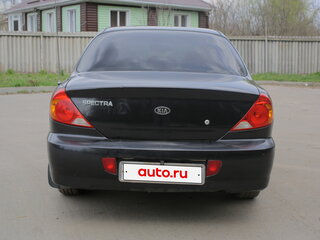 2007 Kia Spectra I Рестайлинг 2, чёрный, 380000 рублей, вид 5