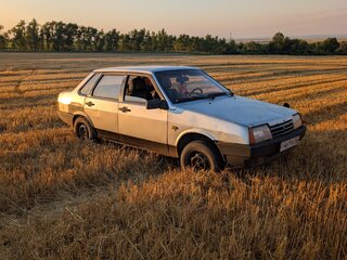 2002 Lada (ВАЗ) 21099, серебристый, 40000 рублей, вид 1