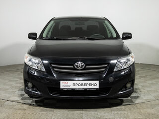 2008 Toyota Corolla X (E140, E150), чёрный, 559585 рублей, вид 2
