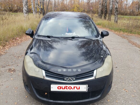 2011 Chery Bonus (A13), чёрный, 220000 рублей