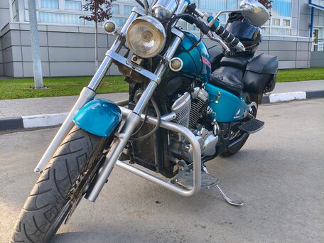 1994 Honda Steed 400, синий, 250000 рублей, вид 5