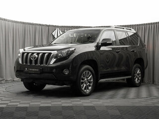 2016 Toyota Land Cruiser Prado 150 Series Рестайлинг 1, чёрный, 3150000 рублей, вид 1