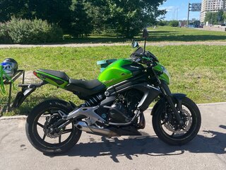 2013 Kawasaki ER-6N, зелёный, 550000 рублей, вид 3