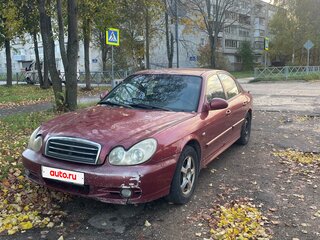2005 Hyundai Sonata ТагАЗ IV (EF) Рестайлинг, красный, 125000 рублей, вид 1