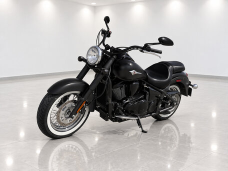 2018 Kawasaki VN900 Vulcan, чёрный, 751412 рублей, вид 3