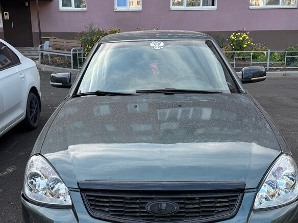 2008 Lada (ВАЗ) Priora I, серый, 190000 рублей