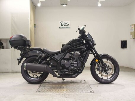 2022 Honda CMX 1100 Rebel, чёрный, 999000 рублей, вид 2