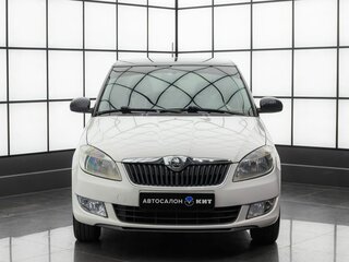 2013 Skoda Fabia II Рестайлинг, белый, 630000 рублей, вид 2