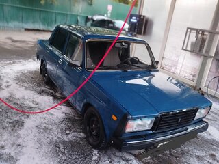 2004 Lada (ВАЗ) 2107, синий, 57000 рублей, вид 2