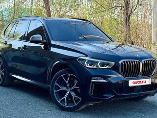 2019 BMW X5 M50d IV (G05/G18), чёрный, 7390000 рублей, вид 4