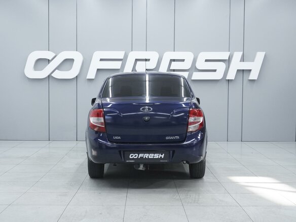 2014 Lada (ВАЗ) Granta I, синий, 499000 рублей - вид 3