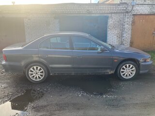 2001 Mitsubishi Galant VIII Рестайлинг, серый, 150000 рублей, вид 4