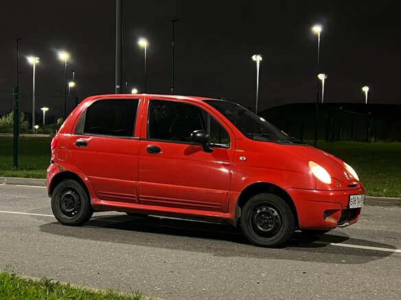 2014 Daewoo Matiz I Рестайлинг, красный, 90000 рублей - вид 4