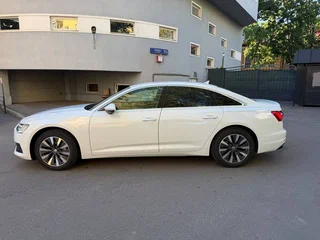 2020 Audi A6 45 TFSI V (C8), белый, 3300000 рублей, вид 2