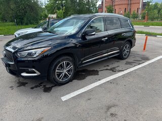2017 Infiniti QX60 I Рестайлинг, чёрный, 2000000 рублей, вид 1
