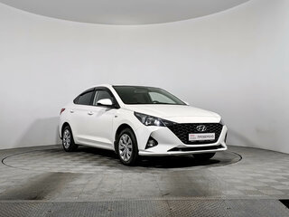 2022 Hyundai Solaris II Рестайлинг, белый, 1700000 рублей, вид 3