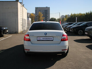 2018 Skoda Octavia III (A7) Рестайлинг, белый, 1685200 рублей, вид 4