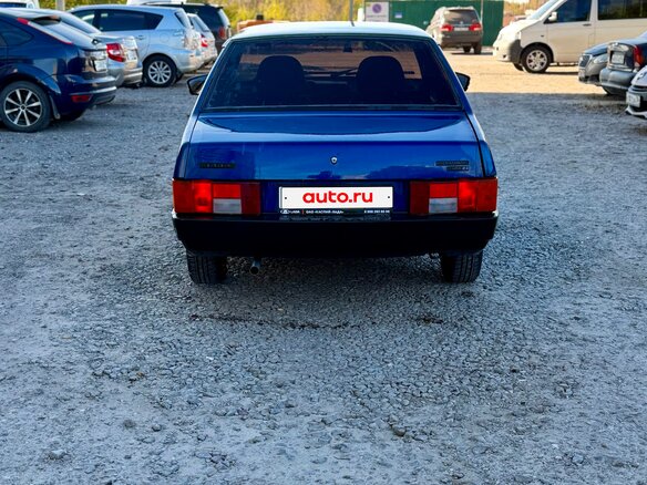 2003 Lada (ВАЗ) 21099, синий, 99999 рублей - вид 5