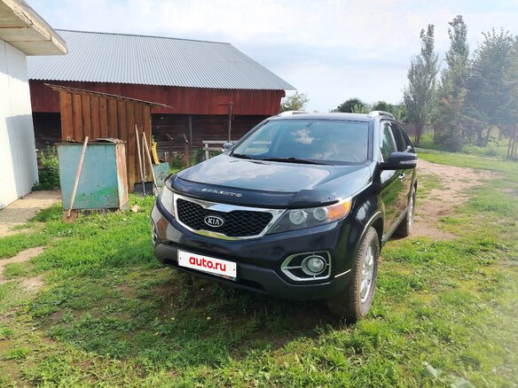2012 Kia Sorento II, чёрный, 1250000 рублей