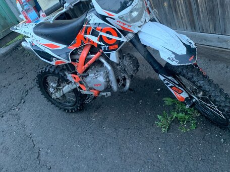 2023 Kayo Basic TT125, белый, 60000 рублей, вид 5
