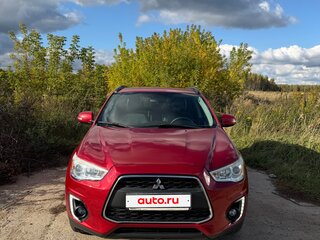2014 Mitsubishi ASX I Рестайлинг, красный, 1250000 рублей, вид 2