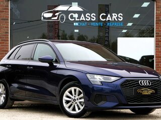 2022 Audi A3 Sportback 30 TDI IV (8Y), синий, 2677000 рублей, вид 2