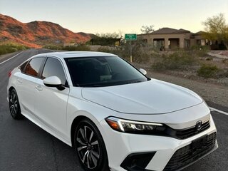 2022 Honda Civic XI, белый, 1450000 рублей, вид 2
