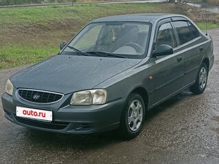 2005 Hyundai Accent ТагАЗ II, серый, 400000 рублей, вид 1