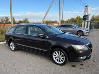 2014 Skoda Superb DSG II Рестайлинг, коричневый, 1250000 рублей, вид 5