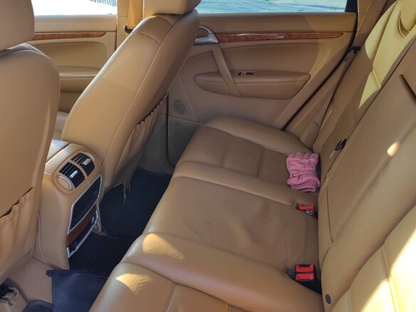 2008 Porsche Cayenne S I Рестайлинг (957), белый, 750000 рублей - вид 9