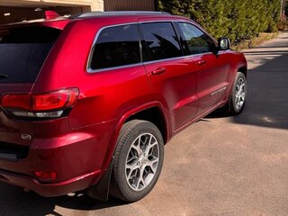 2021 Jeep Grand Cherokee IV (WK2) Рестайлинг, красный, 4600000 рублей, вид 3