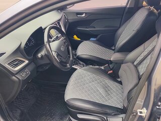 2019 Hyundai Solaris II, серый, 1250000 рублей, вид 4