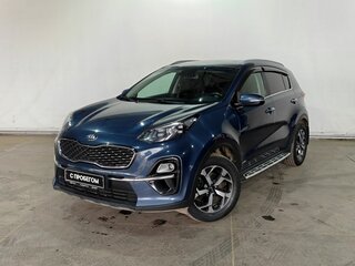 2019 Kia Sportage IV Рестайлинг, синий, 1879000 рублей, вид 1