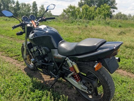 2001 Honda CB 400 Super Four, чёрный, 250000 рублей, вид 4