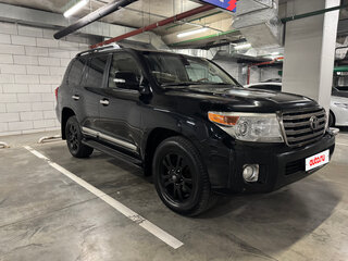 2012 Toyota Land Cruiser 200 Series Рестайлинг 1, чёрный, 3050000 рублей, вид 3