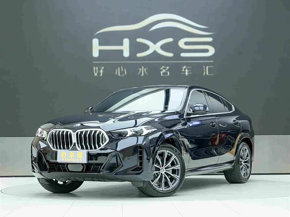 2025 BMW X6 30i III (G06) Рестайлинг, чёрный, 9482319 рублей