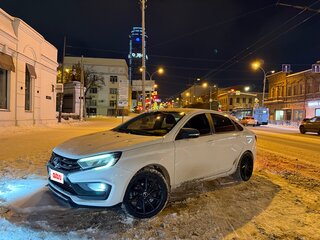 2024 Lada (ВАЗ) Vesta I Рестайлинг (NG), белый, 1300000 рублей, вид 2