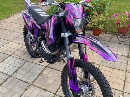 2023 Motoland XR250, фиолетовый, 105000 рублей, вид 3