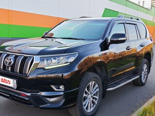 2020 Toyota Land Cruiser Prado 150 Series Рестайлинг 2, чёрный, 4500000 рублей, вид 2
